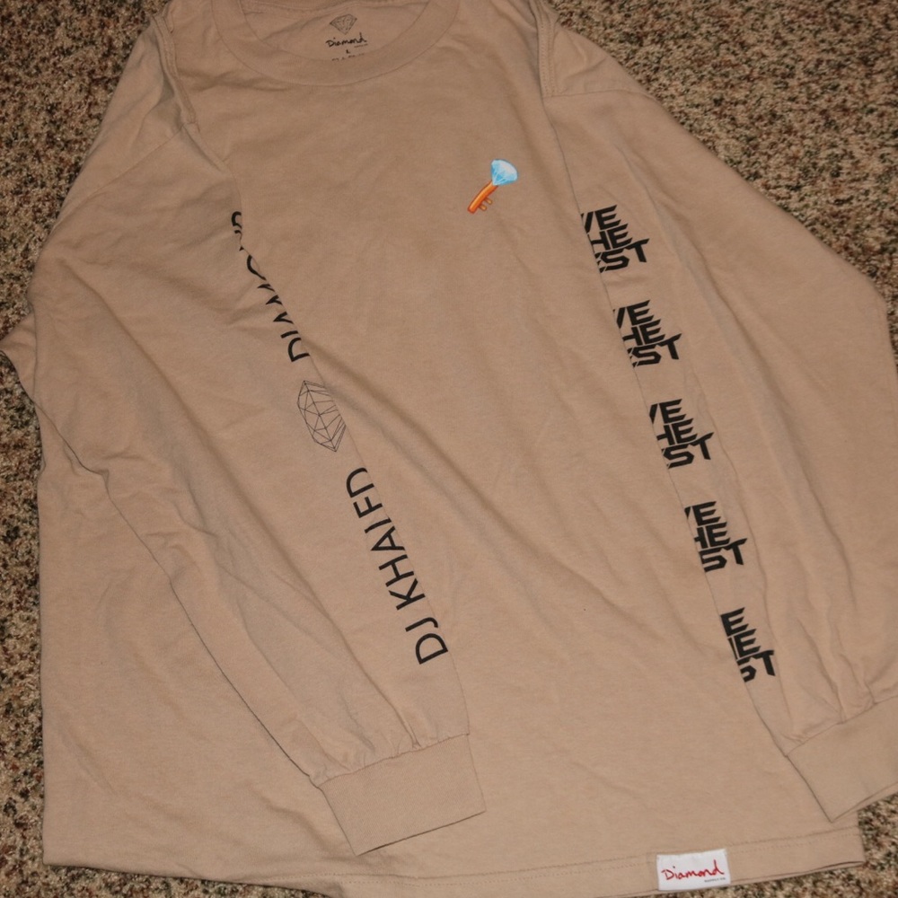 Dj khaled diamond long sleeve